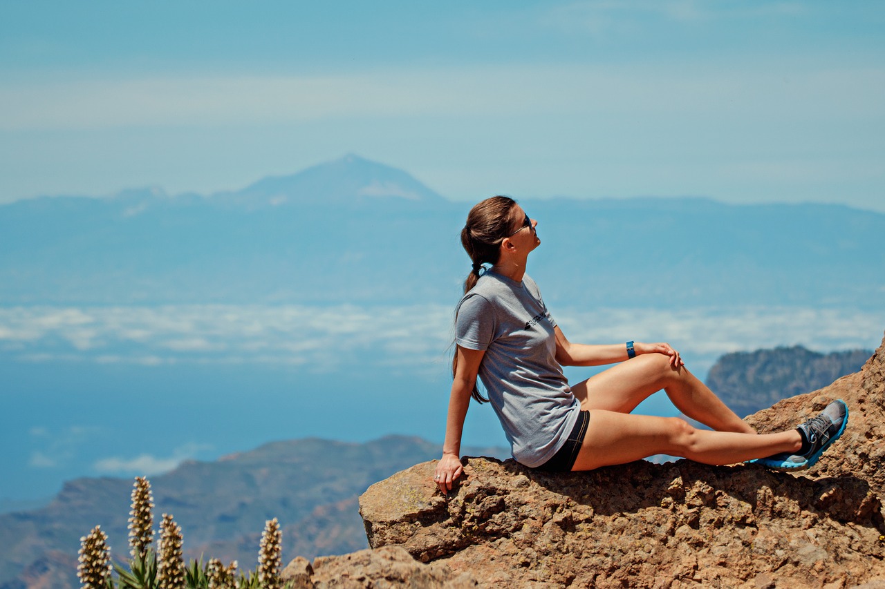 Il teide visto da Gran Canaria